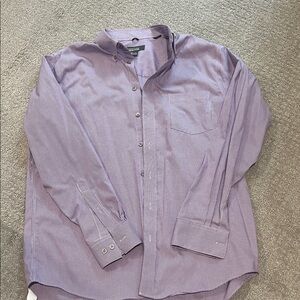 Kenneth Cole Lavender Button Down Shirt